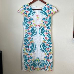 MIAMI Embroidered Lace Dress